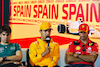 GP SPAGNA, (L to R): Lance Stroll (CDN) Aston Martin F1 Team; Lando Norris (GBR) McLaren; e Carlos Sainz Jr (ESP) Ferrari, in the FIA Press Conference.
01.06.2023. Formula 1 World Championship, Rd 8, Spanish Grand Prix, Barcelona, Spain, Preparation Day.
- www.xpbimages.com, EMail: requests@xpbimages.com ¬© Copyright: XPB Images