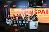 GP SPAGNA, (L to R): Nico Hulkenberg (GER) Haas F1 Team; Zhou Guanyu (CHN) Alfa Romeo F1 Team; Esteban Ocon (FRA) Alpine F1 Team; Max Verstappen (NLD) Red Bull Racing; e George Russell (GBR) Mercedes AMG F1, in the FIA Press Conference.
01.06.2023. Formula 1 World Championship, Rd 8, Spanish Grand Prix, Barcelona, Spain, Preparation Day.
- www.xpbimages.com, EMail: requests@xpbimages.com ¬© Copyright: XPB Images