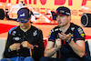 GP SPAGNA, (L to R): Esteban Ocon (FRA) Alpine F1 Team e Max Verstappen (NLD) Red Bull Racing in the FIA Press Conference.
01.06.2023. Formula 1 World Championship, Rd 8, Spanish Grand Prix, Barcelona, Spain, Preparation Day.
- www.xpbimages.com, EMail: requests@xpbimages.com ¬© Copyright: XPB Images