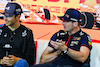 GP SPAGNA, (L to R): Esteban Ocon (FRA) Alpine F1 Team e Max Verstappen (NLD) Red Bull Racing in the FIA Press Conference.
01.06.2023. Formula 1 World Championship, Rd 8, Spanish Grand Prix, Barcelona, Spain, Preparation Day.
- www.xpbimages.com, EMail: requests@xpbimages.com ¬© Copyright: XPB Images