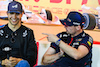 GP SPAGNA, (L to R): Esteban Ocon (FRA) Alpine F1 Team e Max Verstappen (NLD) Red Bull Racing in the FIA Press Conference.
01.06.2023. Formula 1 World Championship, Rd 8, Spanish Grand Prix, Barcelona, Spain, Preparation Day.
- www.xpbimages.com, EMail: requests@xpbimages.com ¬© Copyright: XPB Images