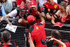 GP SPAGNA, Carlos Sainz Jr (ESP) Ferrari with fans.
01.06.2023. Formula 1 World Championship, Rd 8, Spanish Grand Prix, Barcelona, Spain, Preparation Day.
 - www.xpbimages.com, EMail: requests@xpbimages.com ¬© Copyright: Coates / XPB Images