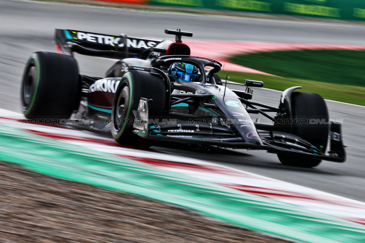 GP SPAGNA, George Russell (GBR) Mercedes AMG F1 W14.

03.06.2023. Formula 1 World Championship, Rd 8, Spanish Grand Prix, Barcelona, Spain, Qualifiche Day.

- www.xpbimages.com, EMail: requests@xpbimages.com ¬© Copyright: Charniaux / XPB Images