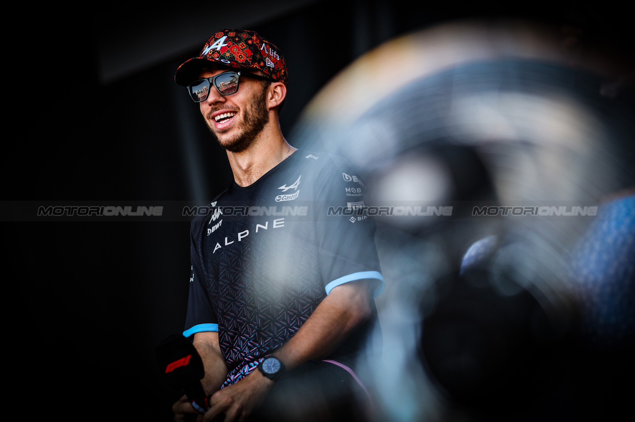 GP SPAGNA, Pierre Gasly (FRA), Alpine F1 Team 
03.06.2023. Formula 1 World Championship, Rd 8, Spanish Grand Prix, Barcelona, Spain, Qualifiche Day.
- www.xpbimages.com, EMail: requests@xpbimages.com ¬© Copyright: Charniaux / XPB Images
