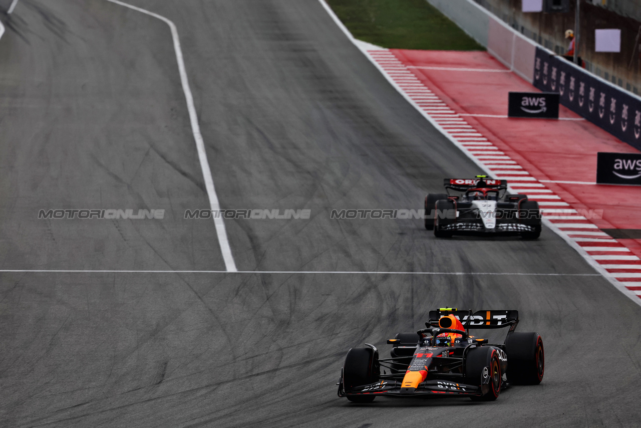 GP SPAGNA, Sergio Perez (MEX) Red Bull Racing RB19.

03.06.2023. Formula 1 World Championship, Rd 8, Spanish Grand Prix, Barcelona, Spain, Qualifiche Day.

- www.xpbimages.com, EMail: requests@xpbimages.com ¬© Copyright: Batchelor / XPB Images