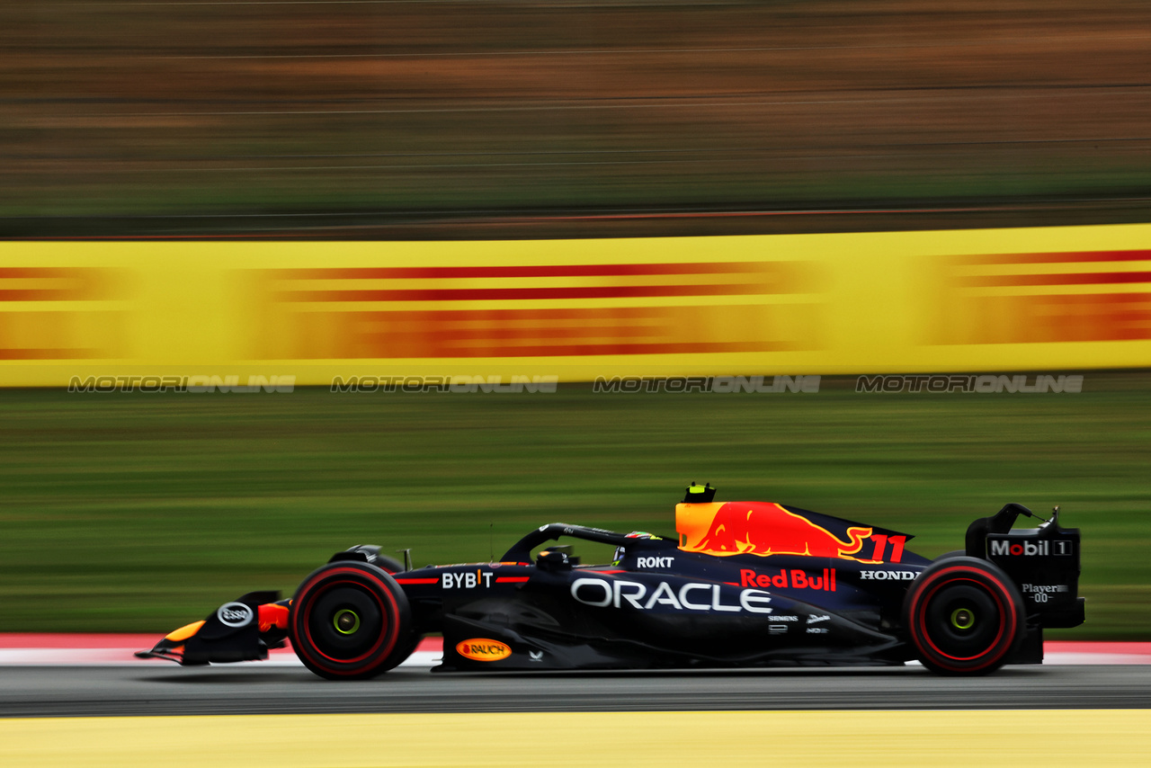 GP SPAGNA, Sergio Perez (MEX) Red Bull Racing RB19.

03.06.2023. Formula 1 World Championship, Rd 8, Spanish Grand Prix, Barcelona, Spain, Qualifiche Day.

- www.xpbimages.com, EMail: requests@xpbimages.com ¬© Copyright: Batchelor / XPB Images