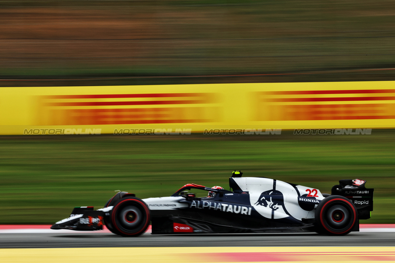 GP SPAGNA, Yuki Tsunoda (JPN) AlphaTauri AT04.

03.06.2023. Formula 1 World Championship, Rd 8, Spanish Grand Prix, Barcelona, Spain, Qualifiche Day.

- www.xpbimages.com, EMail: requests@xpbimages.com ¬© Copyright: Batchelor / XPB Images