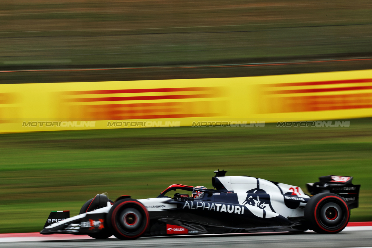 GP SPAGNA, Nyck de Vries (NLD) AlphaTauri AT04.

03.06.2023. Formula 1 World Championship, Rd 8, Spanish Grand Prix, Barcelona, Spain, Qualifiche Day.

- www.xpbimages.com, EMail: requests@xpbimages.com ¬© Copyright: Batchelor / XPB Images