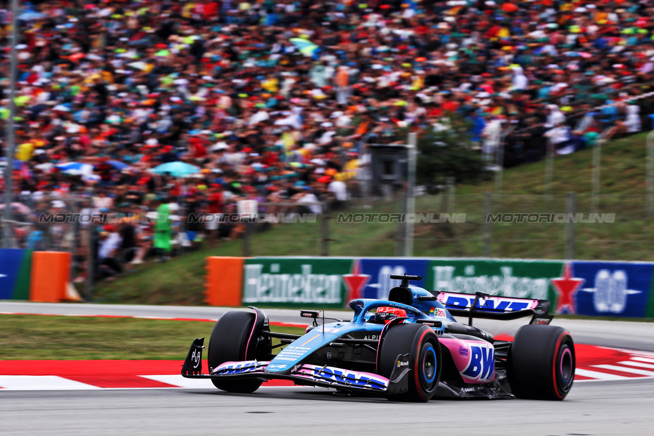 GP SPAGNA, Esteban Ocon (FRA) Alpine F1 Team A523.

03.06.2023. Formula 1 World Championship, Rd 8, Spanish Grand Prix, Barcelona, Spain, Qualifiche Day.

 - www.xpbimages.com, EMail: requests@xpbimages.com ¬© Copyright: Coates / XPB Images