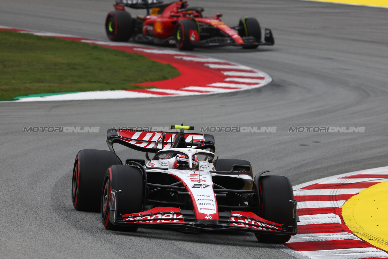 GP SPAGNA, Nico Hulkenberg (GER) Haas VF-23.

03.06.2023. Formula 1 World Championship, Rd 8, Spanish Grand Prix, Barcelona, Spain, Qualifiche Day.

- www.xpbimages.com, EMail: requests@xpbimages.com ¬© Copyright: Charniaux / XPB Images