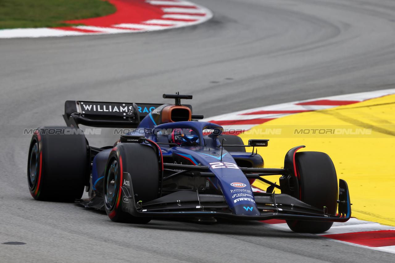 GP SPAGNA, Alexander Albon (THA) Williams Racing FW45.

03.06.2023. Formula 1 World Championship, Rd 8, Spanish Grand Prix, Barcelona, Spain, Qualifiche Day.

- www.xpbimages.com, EMail: requests@xpbimages.com ¬© Copyright: Charniaux / XPB Images