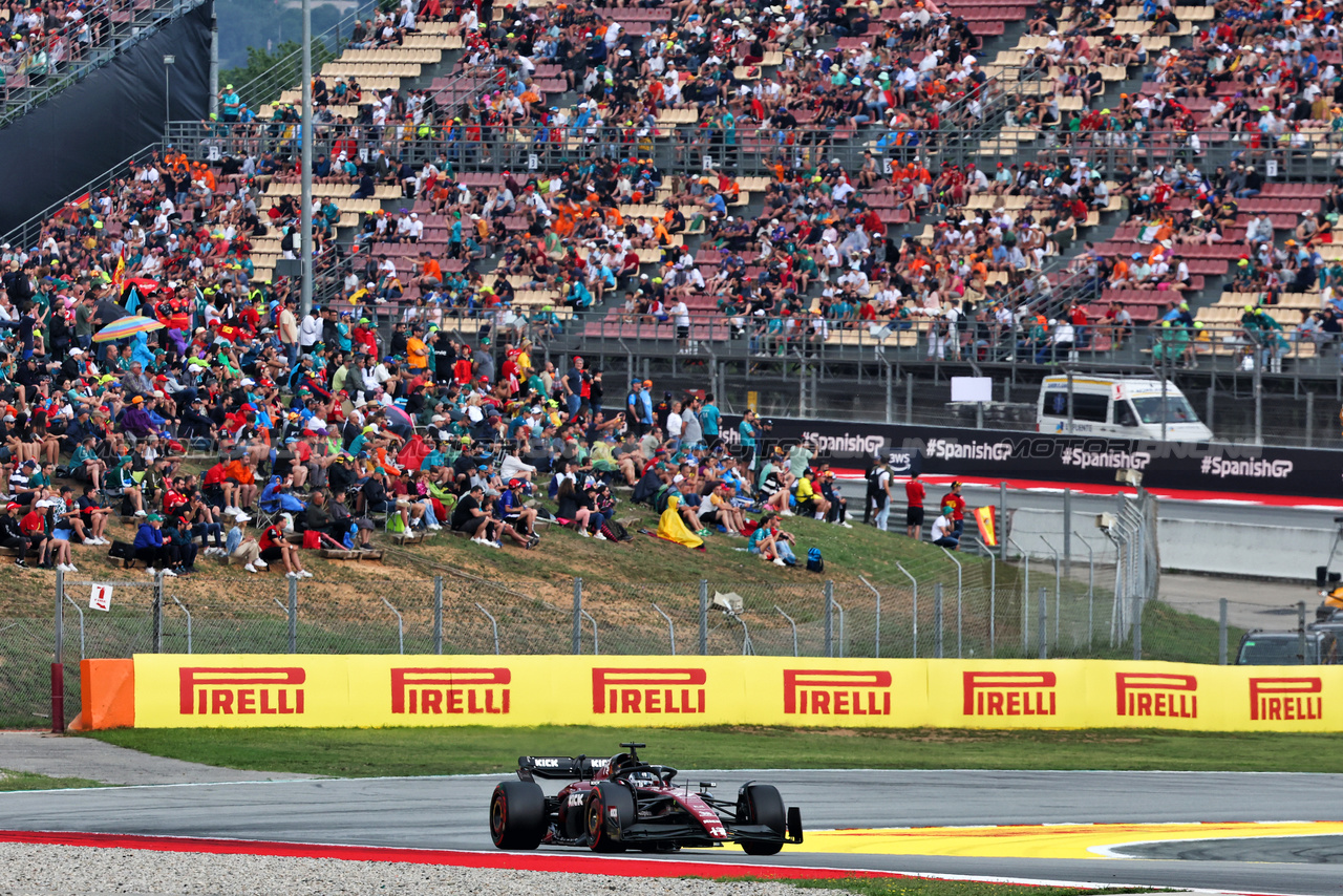 GP SPAGNA, Valtteri Bottas (FIN) Alfa Romeo F1 Team C43.

03.06.2023. Formula 1 World Championship, Rd 8, Spanish Grand Prix, Barcelona, Spain, Qualifiche Day.

- www.xpbimages.com, EMail: requests@xpbimages.com ¬© Copyright: Batchelor / XPB Images