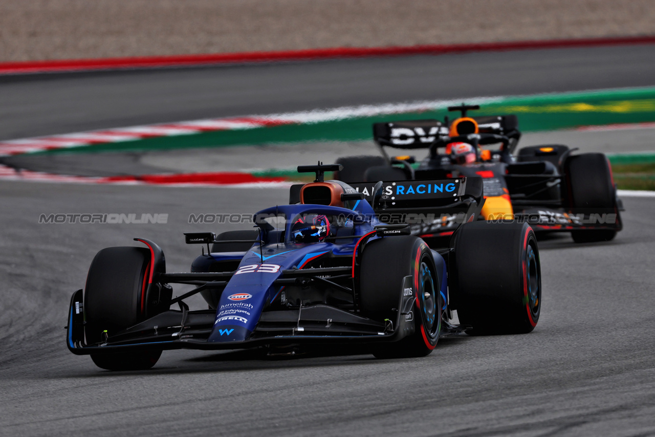 GP SPAGNA, Alexander Albon (THA) Williams Racing FW45.

03.06.2023. Formula 1 World Championship, Rd 8, Spanish Grand Prix, Barcelona, Spain, Qualifiche Day.

 - www.xpbimages.com, EMail: requests@xpbimages.com ¬© Copyright: Coates / XPB Images