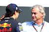 GP SPAGNA, (L to R): Sergio Perez (MEX) Red Bull Racing with Carlos Sainz (ESP).
03.06.2023. Formula 1 World Championship, Rd 8, Spanish Grand Prix, Barcelona, Spain, Qualifiche Day.
 - www.xpbimages.com, EMail: requests@xpbimages.com ¬© Copyright: Coates / XPB Images