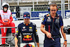 GP SPAGNA, (L to R): Sergio Perez (MEX) Red Bull Racing with Hugh Bird (GBR) Red Bull Racing Engineer.
03.06.2023. Formula 1 World Championship, Rd 8, Spanish Grand Prix, Barcelona, Spain, Qualifiche Day.
- www.xpbimages.com, EMail: requests@xpbimages.com ¬© Copyright: Batchelor / XPB Images