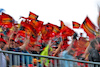 GP SPAGNA, Circuit Atmosfera - Carlos Sainz Jr (ESP) Ferrari fans in the grandstand.
03.06.2023. Formula 1 World Championship, Rd 8, Spanish Grand Prix, Barcelona, Spain, Qualifiche Day.
 - www.xpbimages.com, EMail: requests@xpbimages.com ¬© Copyright: Coates / XPB Images