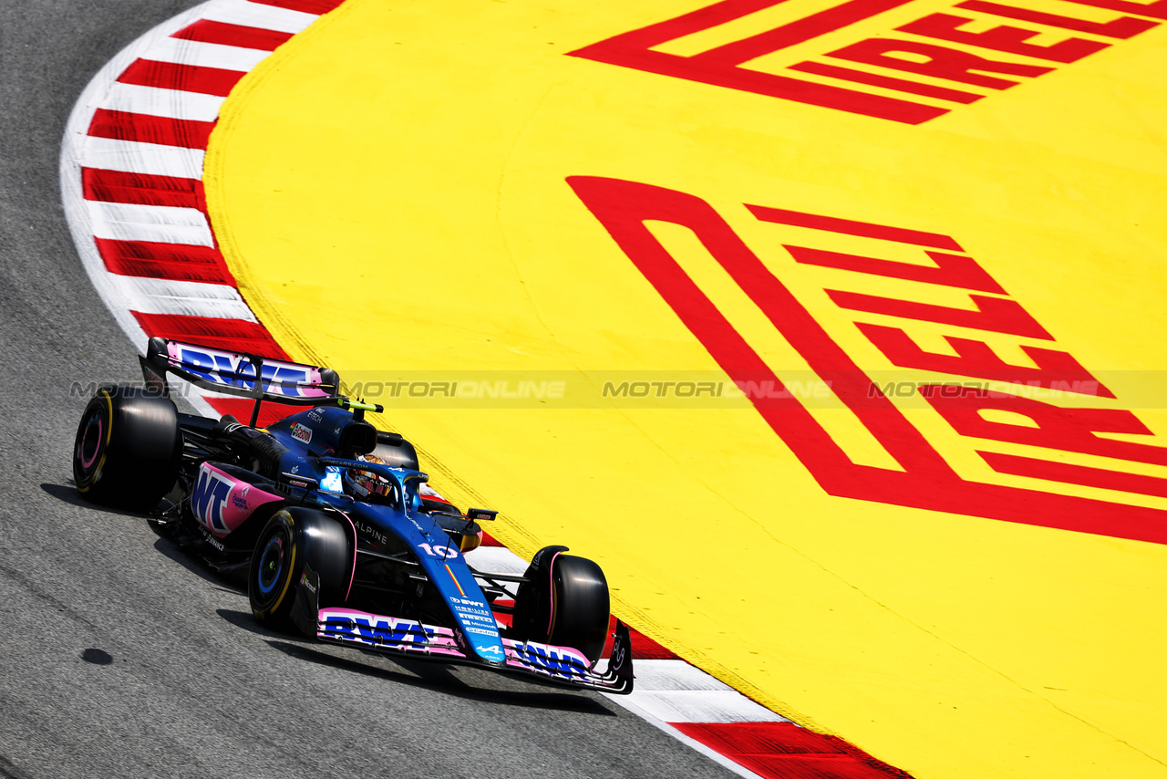 GP SPAGNA, Pierre Gasly (FRA) Alpine F1 Team A523.

02.06.2023 Formula 1 World Championship, Rd 8, Spanish Grand Prix, Barcelona, Spain, Practice Day.

 - www.xpbimages.com, EMail: requests@xpbimages.com ¬© Copyright: Coates / XPB Images