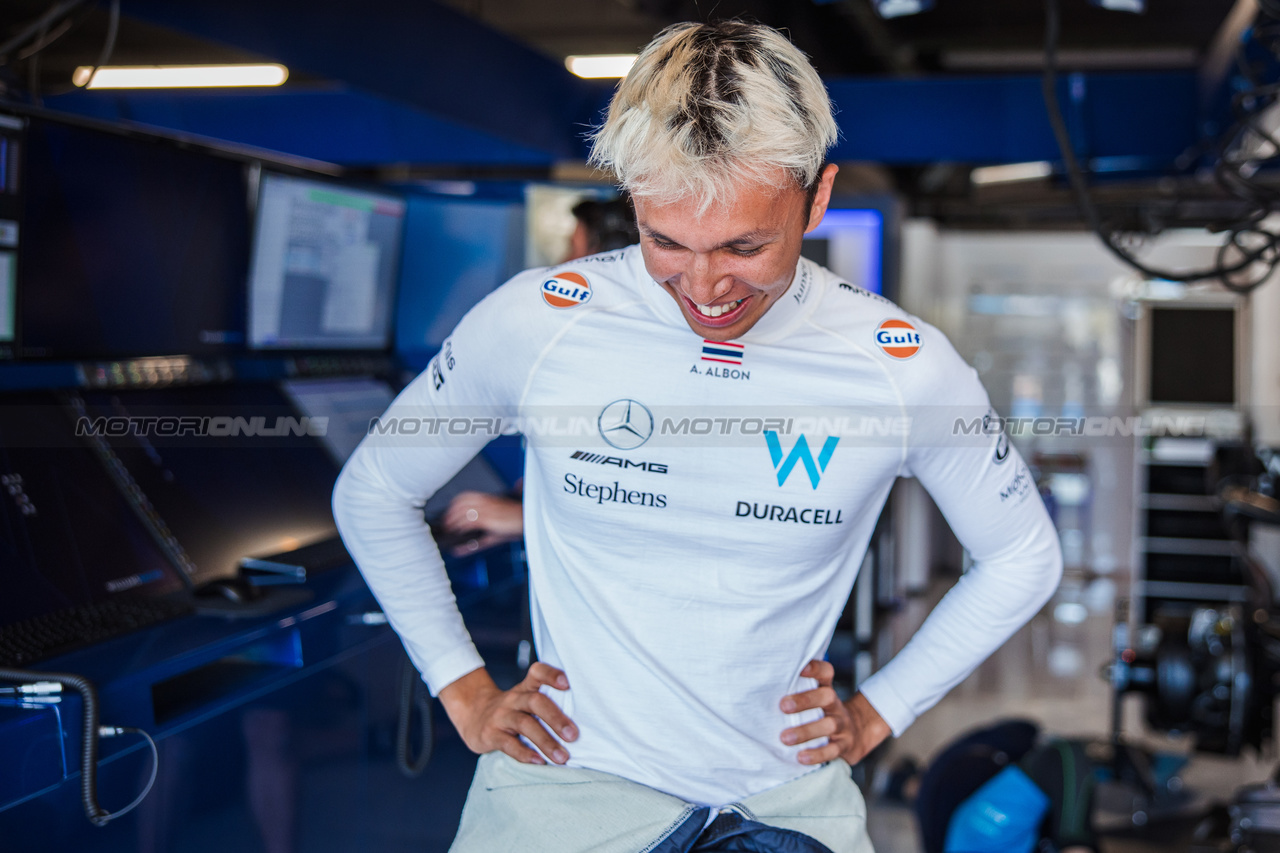 GP SPAGNA, Alexander Albon (THA) Williams Racing.

02.06.2023 Formula 1 World Championship, Rd 8, Spanish Grand Prix, Barcelona, Spain, Practice Day.

- www.xpbimages.com, EMail: requests@xpbimages.com ¬© Copyright: Bearne / XPB Images