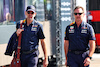 GP SPAGNA, (L to R): Adrian Newey (GBR) Red Bull Racing Chief Technical Officer with Christian Horner (GBR) Red Bull Racing Team Principal.
02.06.2023 Formula 1 World Championship, Rd 8, Spanish Grand Prix, Barcelona, Spain, Practice Day.
- www.xpbimages.com, EMail: requests@xpbimages.com ¬© Copyright: Batchelor / XPB Images