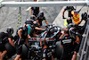 GP SPAGNA, George Russell (GBR) Mercedes AMG F1 W14 practices a pit stop.
02.06.2023 Formula 1 World Championship, Rd 8, Spanish Grand Prix, Barcelona, Spain, Practice Day.
 - www.xpbimages.com, EMail: requests@xpbimages.com ¬© Copyright: Coates / XPB Images