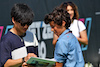 GP SPAGNA, Yuki Tsunoda (JPN) AlphaTauri with a young fan.
02.06.2023 Formula 1 World Championship, Rd 8, Spanish Grand Prix, Barcelona, Spain, Practice Day.
- www.xpbimages.com, EMail: requests@xpbimages.com ¬© Copyright: Batchelor / XPB Images