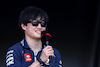 GP SPAGNA, Yuki Tsunoda (JPN) AlphaTauri on the FanZone Stage.
02.06.2023 Formula 1 World Championship, Rd 8, Spanish Grand Prix, Barcelona, Spain, Practice Day.
- www.xpbimages.com, EMail: requests@xpbimages.com ¬© Copyright: Bearne / XPB Images
