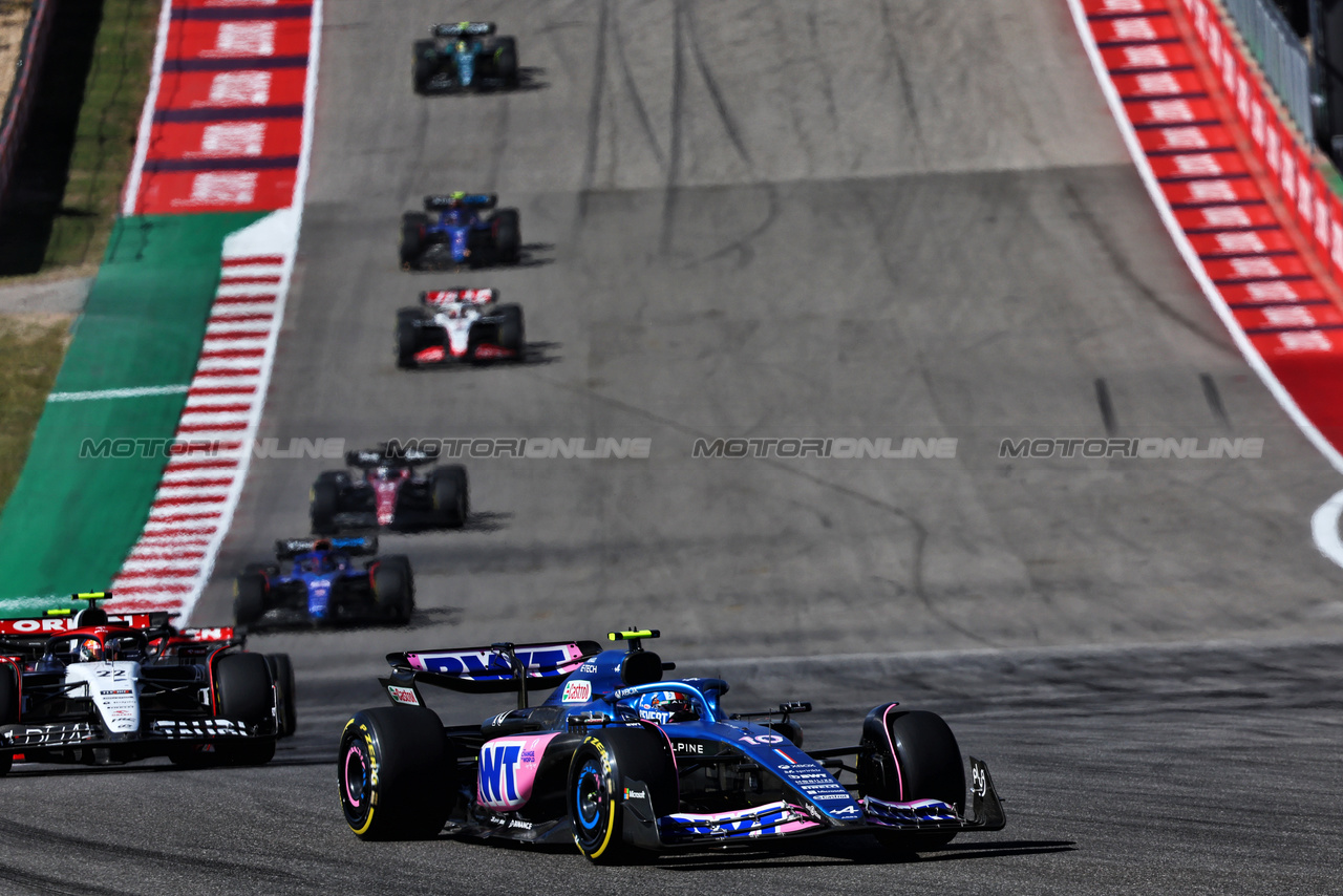 GP STATI UNITI, Pierre Gasly (FRA) Alpine F1 Team A523.



22.10.2023. Formula 1 World Championship, Rd 19, United States Grand Prix, Austin, Texas, USA, Gara Day.

- www.xpbimages.com, EMail: requests@xpbimages.com © Copyright: Batchelor / XPB Images