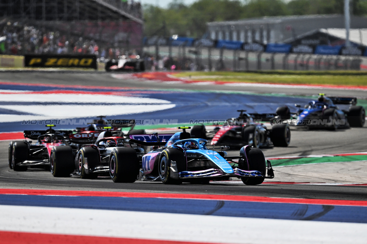 GP STATI UNITI, Pierre Gasly (FRA) Alpine F1 Team A523.

22.10.2023. Formula 1 World Championship, Rd 19, United States Grand Prix, Austin, Texas, USA, Gara Day.

- www.xpbimages.com, EMail: requests@xpbimages.com © Copyright: Price / XPB Images