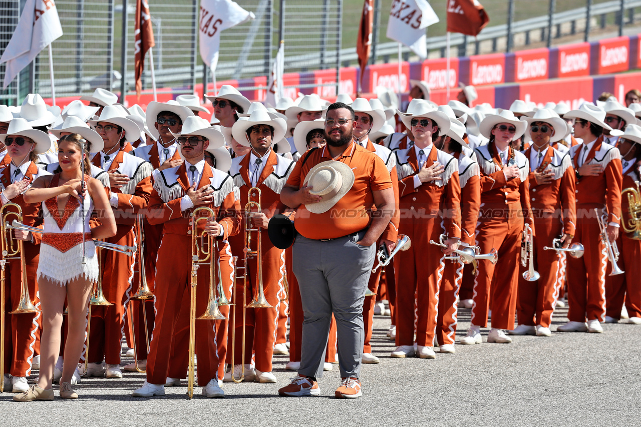 GP STATI UNITI, griglia Atmosfera.

22.10.2023. Formula 1 World Championship, Rd 19, United States Grand Prix, Austin, Texas, USA, Gara Day.

- www.xpbimages.com, EMail: requests@xpbimages.com © Copyright: Moy / XPB Images