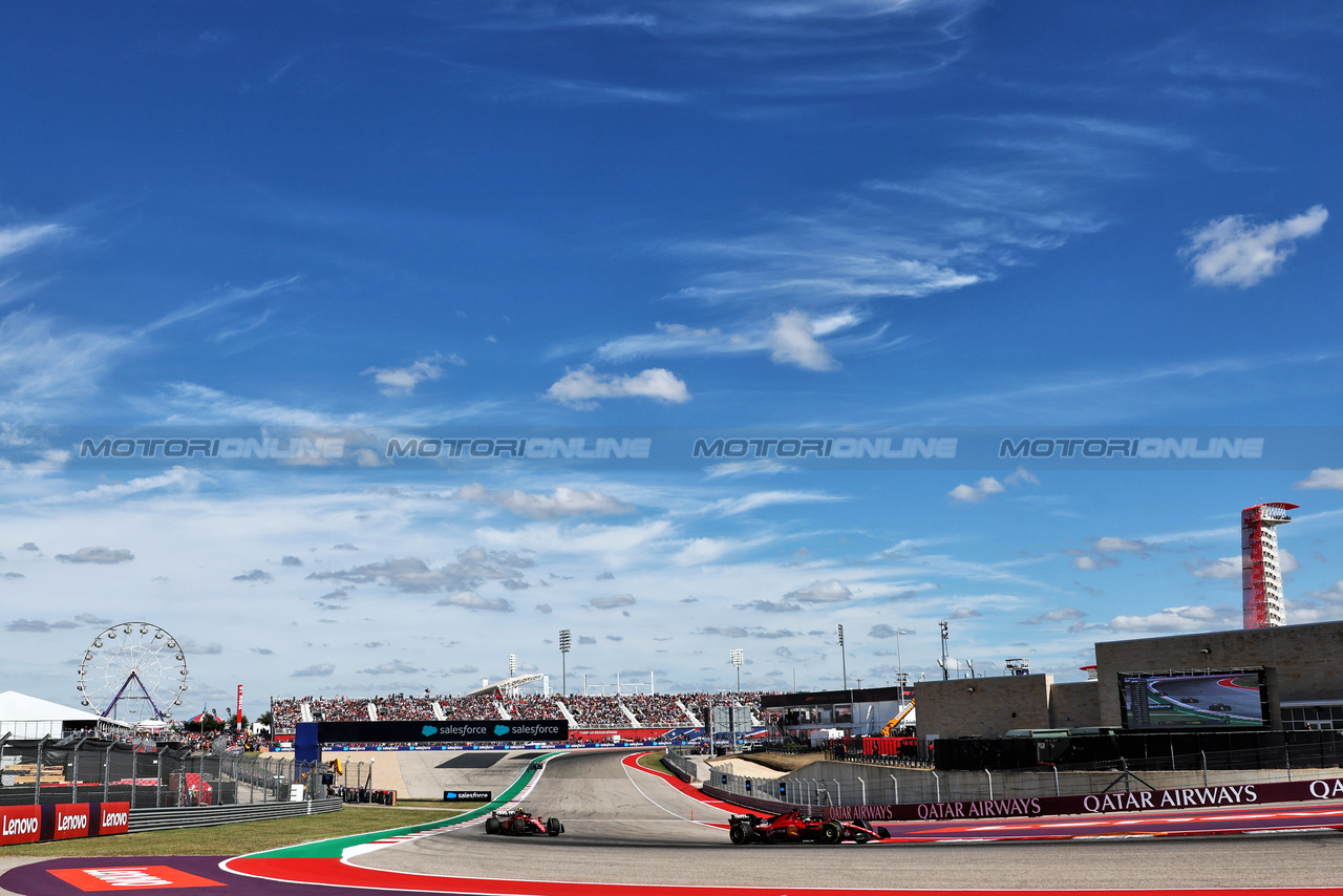 GP STATI UNITI, Charles Leclerc (MON) Ferrari SF-23.

22.10.2023. Formula 1 World Championship, Rd 19, United States Grand Prix, Austin, Texas, USA, Gara Day.

- www.xpbimages.com, EMail: requests@xpbimages.com © Copyright: Moy / XPB Images