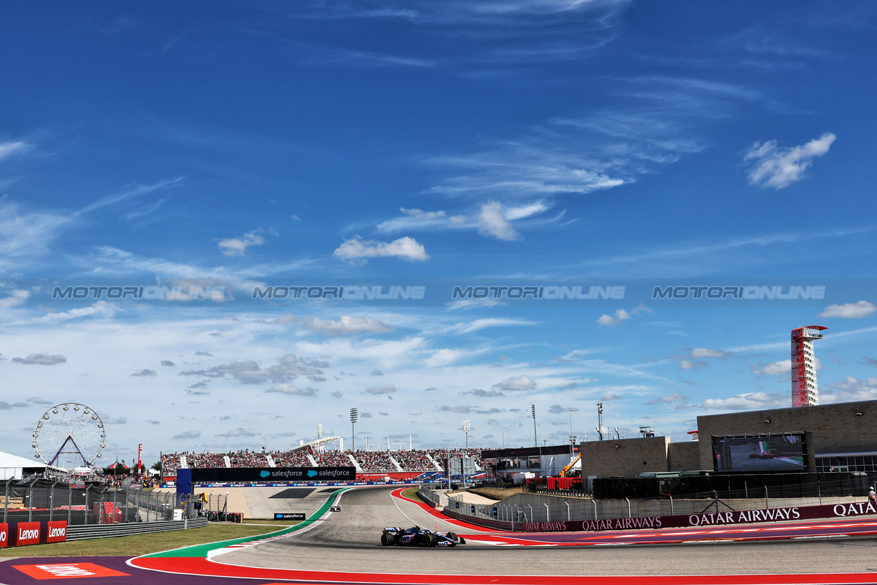 GP STATI UNITI, Pierre Gasly (FRA) Alpine F1 Team A523.

22.10.2023. Formula 1 World Championship, Rd 19, United States Grand Prix, Austin, Texas, USA, Gara Day.

- www.xpbimages.com, EMail: requests@xpbimages.com © Copyright: Moy / XPB Images