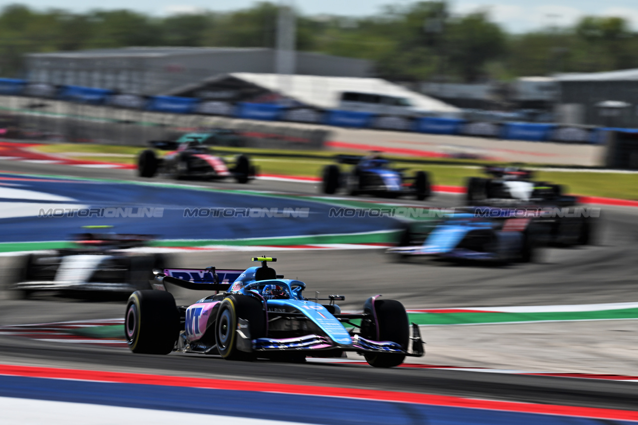 GP STATI UNITI, Pierre Gasly (FRA) Alpine F1 Team A523.

22.10.2023. Formula 1 World Championship, Rd 19, United States Grand Prix, Austin, Texas, USA, Gara Day.

- www.xpbimages.com, EMail: requests@xpbimages.com © Copyright: Price / XPB Images