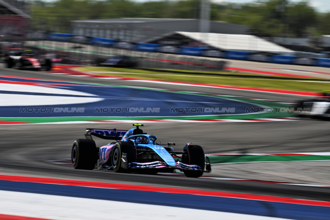 GP STATI UNITI, Pierre Gasly (FRA) Alpine F1 Team A523.

22.10.2023. Formula 1 World Championship, Rd 19, United States Grand Prix, Austin, Texas, USA, Gara Day.

- www.xpbimages.com, EMail: requests@xpbimages.com © Copyright: Price / XPB Images