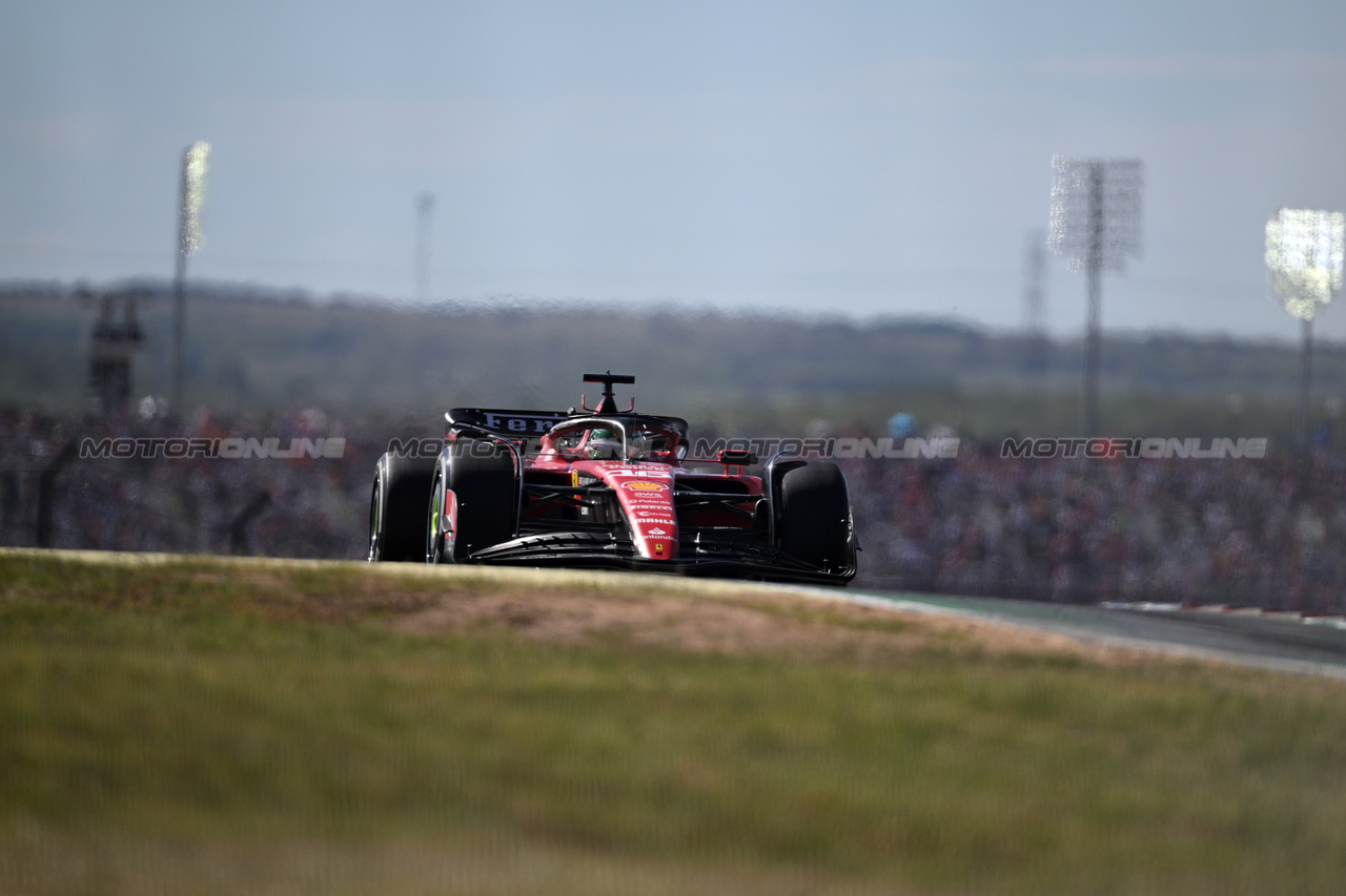 GP STATI UNITI, Charles Leclerc (MON) Ferrari SF-23.

22.10.2023. Formula 1 World Championship, Rd 19, United States Grand Prix, Austin, Texas, USA, Gara Day.

- www.xpbimages.com, EMail: requests@xpbimages.com © Copyright: Price / XPB Images