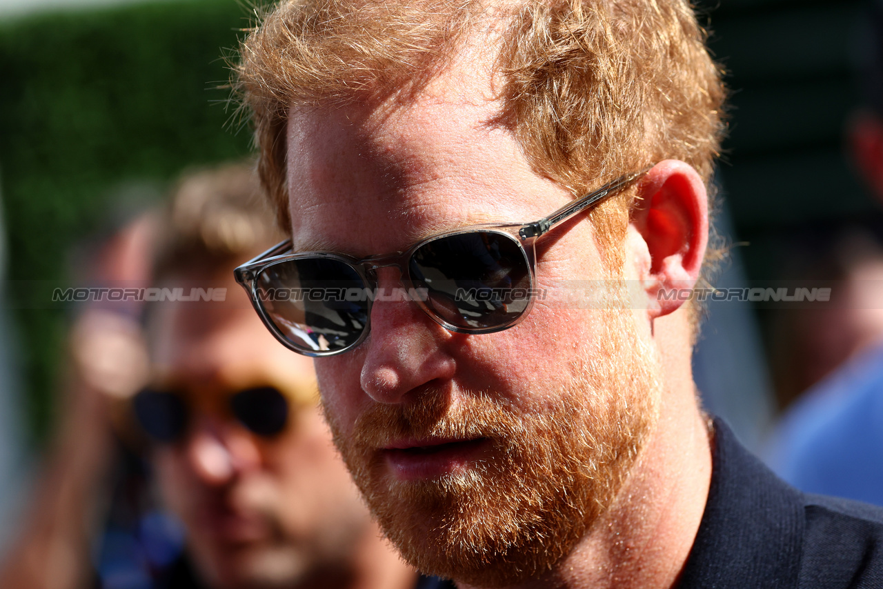 GP STATI UNITI, Prince Harry (GBR) Duke of Sussex.

22.10.2023. Formula 1 World Championship, Rd 19, United States Grand Prix, Austin, Texas, USA, Gara Day.

 - www.xpbimages.com, EMail: requests@xpbimages.com © Copyright: Coates / XPB Images