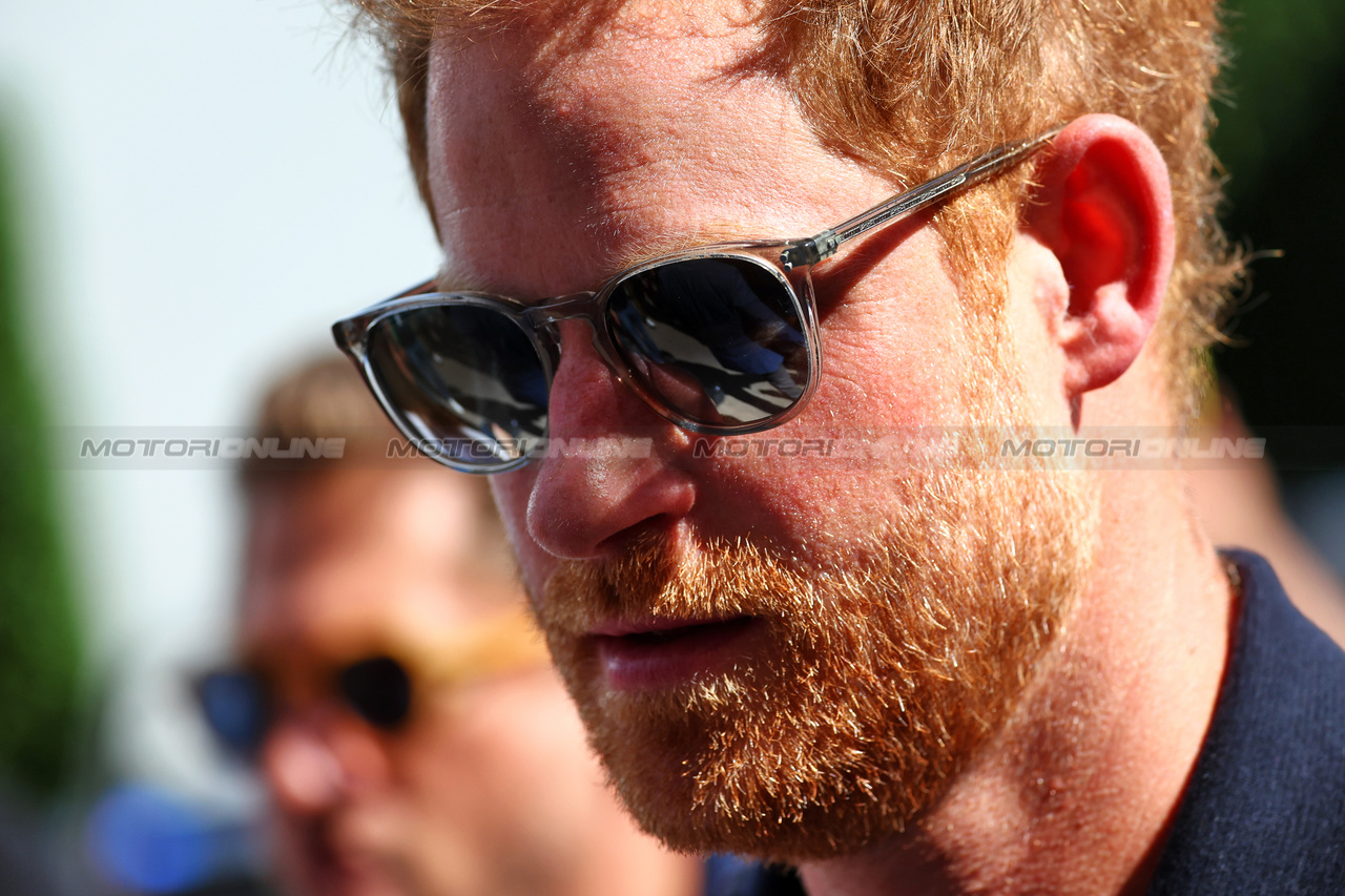 GP STATI UNITI, Prince Harry (GBR) Duke of Sussex.

22.10.2023. Formula 1 World Championship, Rd 19, United States Grand Prix, Austin, Texas, USA, Gara Day.

 - www.xpbimages.com, EMail: requests@xpbimages.com © Copyright: Coates / XPB Images