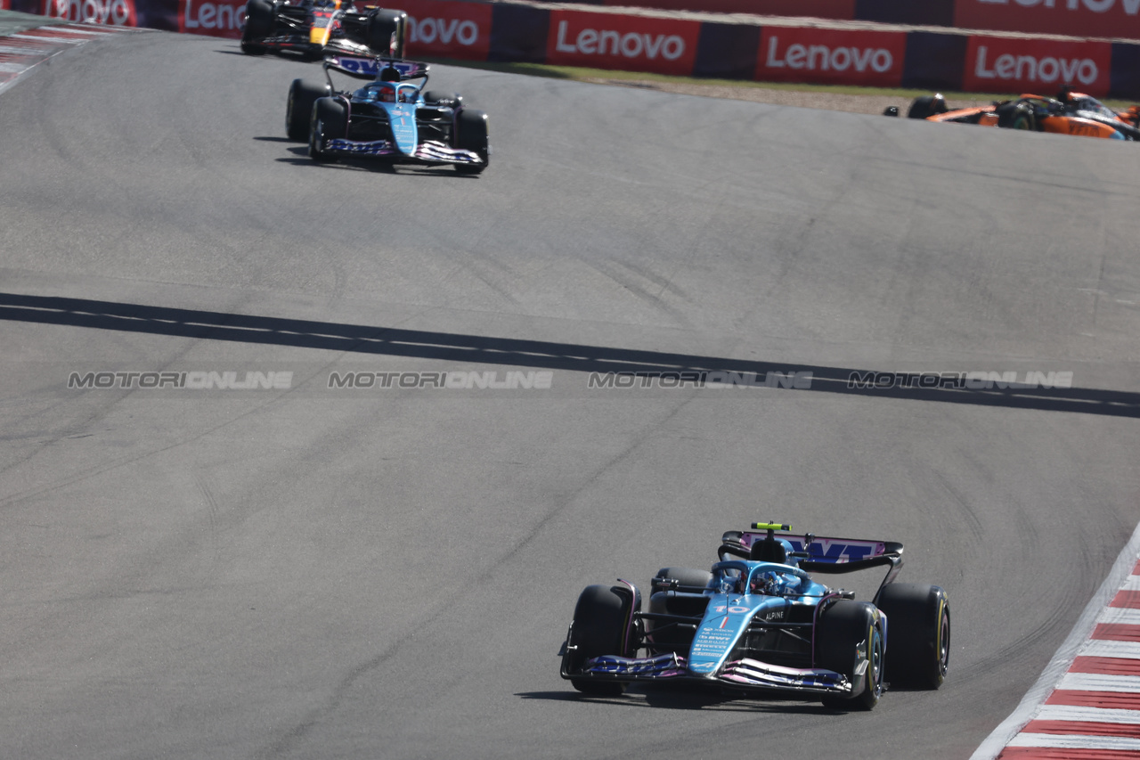 GP STATI UNITI, Pierre Gasly (FRA) Alpine F1 Team A523.

22.10.2023. Formula 1 World Championship, Rd 19, United States Grand Prix, Austin, Texas, USA, Gara Day.

- www.xpbimages.com, EMail: requests@xpbimages.com © Copyright: Bearne / XPB Images