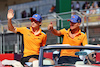 GP STATI UNITI, (L to R): Oscar Piastri (AUS) McLaren e Lando Norris (GBR) McLaren on the drivers' parade.
22.10.2023. Formula 1 World Championship, Rd 19, United States Grand Prix, Austin, Texas, USA, Gara Day.
- www.xpbimages.com, EMail: requests@xpbimages.com © Copyright: Batchelor / XPB Images