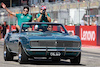 GP STATI UNITI, (L to R): Lance Stroll (CDN) Aston Martin F1 Team e Fernando Alonso (ESP) Aston Martin F1 Team on the drivers' parade.
22.10.2023. Formula 1 World Championship, Rd 19, United States Grand Prix, Austin, Texas, USA, Gara Day.
- www.xpbimages.com, EMail: requests@xpbimages.com © Copyright: Batchelor / XPB Images