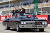 GP STATI UNITI, (L to R): Kevin Magnussen (DEN) Haas F1 Team e Nico Hulkenberg (GER) Haas F1 Team on the drivers' parade.
22.10.2023. Formula 1 World Championship, Rd 19, United States Grand Prix, Austin, Texas, USA, Gara Day.
- www.xpbimages.com, EMail: requests@xpbimages.com © Copyright: Batchelor / XPB Images