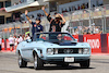 GP STATI UNITI, (L to R): Yuki Tsunoda (JPN) AlphaTauri e Daniel Ricciardo (AUS) AlphaTauri on the drivers' parade.
22.10.2023. Formula 1 World Championship, Rd 19, United States Grand Prix, Austin, Texas, USA, Gara Day.
- www.xpbimages.com, EMail: requests@xpbimages.com © Copyright: Batchelor / XPB Images