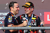 GP STATI UNITI, John Hammond (GBR) Red Bull Racing Physiotherapist e 1st place Max Verstappen (NLD) Red Bull Racing.
22.10.2023. Formula 1 World Championship, Rd 19, United States Grand Prix, Austin, Texas, USA, Gara Day.
- www.xpbimages.com, EMail: requests@xpbimages.com © Copyright: Batchelor / XPB Images