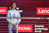 GP STATI UNITI, Second placed Nerea Marti (ESP) Mercantile Campos Racing on the podium.
22.10.2023. F1 Academy, Rd 7, Gara 3, Austin, Texas, USA.
- www.xpbimages.com, EMail: requests@xpbimages.com © Copyright: Batchelor / XPB Images
