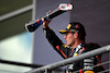 GP STATI UNITI, Gara winner Max Verstappen (NLD) Red Bull Racing celebrates on the podium.
22.10.2023. Formula 1 World Championship, Rd 19, United States Grand Prix, Austin, Texas, USA, Gara Day.
- www.xpbimages.com, EMail: requests@xpbimages.com © Copyright: Price / XPB Images