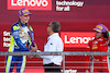 GP STATI UNITI, (L to R): Gara winner Jessica Edgar (GBR) Rodin Carlin celebrates on the podium with Stefano Domenicali (ITA) Formula One President e CEO e Marta Garcia (ESP) Prema Racing.
22.10.2023. F1 Academy, Rd 7, Gara 3, Austin, Texas, USA.
- www.xpbimages.com, EMail: requests@xpbimages.com © Copyright: Batchelor / XPB Images