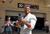 GP STATI UNITI, Anthony Joshua (GBR) Boxer e Otro Capital Alpine F1 Team Investor - pit stop practice.
22.10.2023. Formula 1 World Championship, Rd 19, United States Grand Prix, Austin, Texas, USA, Gara Day.
- www.xpbimages.com, EMail: requests@xpbimages.com © Copyright: Moy / XPB Images