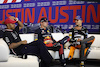 GP STATI UNITI, (L to R): Lewis Hamilton (GBR) Mercedes AMG F1; Max Verstappen (NLD) Red Bull Racing; e Lando Norris (GBR) McLaren, in the post race FIA Press Conference.
22.10.2023. Formula 1 World Championship, Rd 19, United States Grand Prix, Austin, Texas, USA, Gara Day.
- www.xpbimages.com, EMail: requests@xpbimages.com © Copyright: Bearne / XPB Images