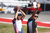 GP STATI UNITI, (L to R): Pierre Gasly (FRA) Alpine F1 Team e Esteban Ocon (FRA) Alpine F1 Team on the drivers' parade.
22.10.2023. Formula 1 World Championship, Rd 19, United States Grand Prix, Austin, Texas, USA, Gara Day.
 - www.xpbimages.com, EMail: requests@xpbimages.com © Copyright: Coates / XPB Images