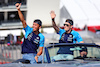 GP STATI UNITI, (L to R): Alexander Albon (THA) Williams Racing e Logan Sargeant (USA) Williams Racing on the drivers' parade.
22.10.2023. Formula 1 World Championship, Rd 19, United States Grand Prix, Austin, Texas, USA, Gara Day.
 - www.xpbimages.com, EMail: requests@xpbimages.com © Copyright: Coates / XPB Images