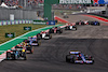 GP STATI UNITI, (L to R): George Russell (GBR) Mercedes AMG F1 W14 e Esteban Ocon (FRA) Alpine F1 Team A523 battle for position.
22.10.2023. Formula 1 World Championship, Rd 19, United States Grand Prix, Austin, Texas, USA, Gara Day.
 - www.xpbimages.com, EMail: requests@xpbimages.com © Copyright: Coates / XPB Images